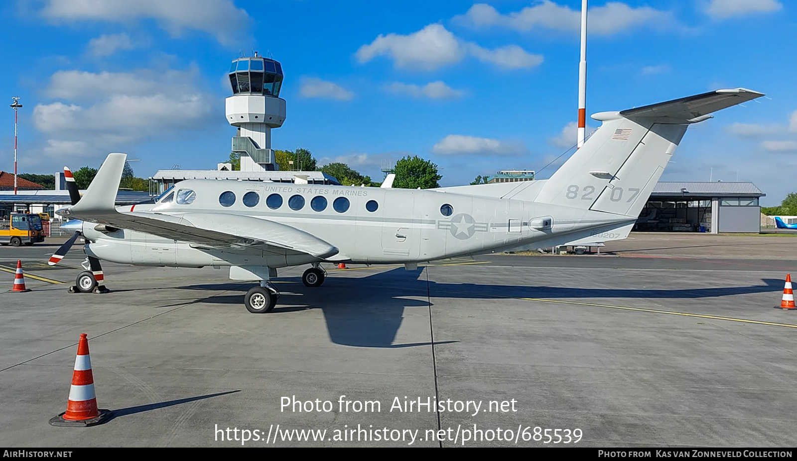 Aircraft Photo of 168207 | Hawker Beechcraft UC-12W Huron (B300C) | USA - Marines | AirHistory.net #685539