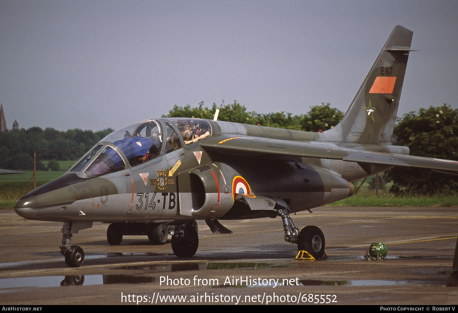 Aircraft Photo of E67 | Dassault-Dornier Alpha Jet E | France - Air Force | AirHistory.net #685552