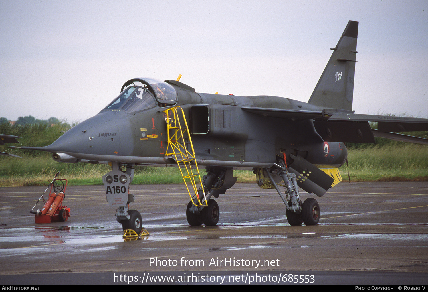 Aircraft Photo of A160 | Sepecat Jaguar A | France - Air Force | AirHistory.net #685553