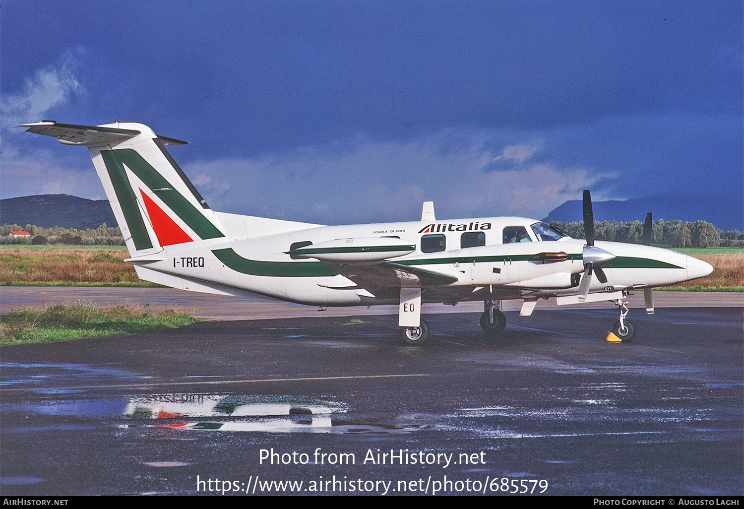 Aircraft Photo of I-TREQ | Piper PA-42-720 Cheyenne IIIA | Alitalia Flying School | AirHistory.net #685579