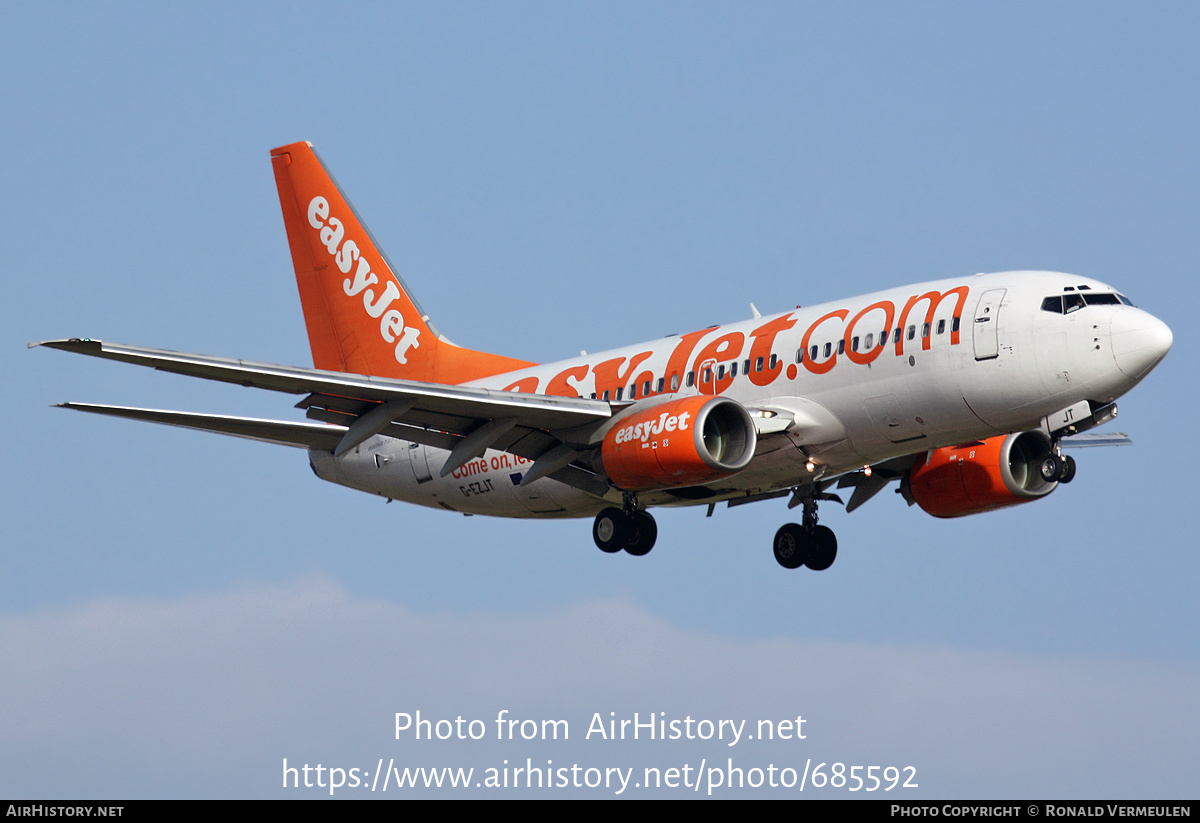 Aircraft Photo of G-EZJT | Boeing 737-73V | EasyJet | AirHistory.net #685592