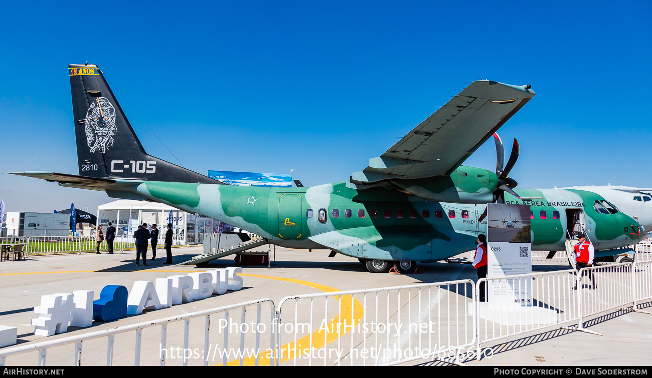 Aircraft Photo of 2810 | CASA SC-105 Amazonas | Brazil - Air Force | AirHistory.net #685610