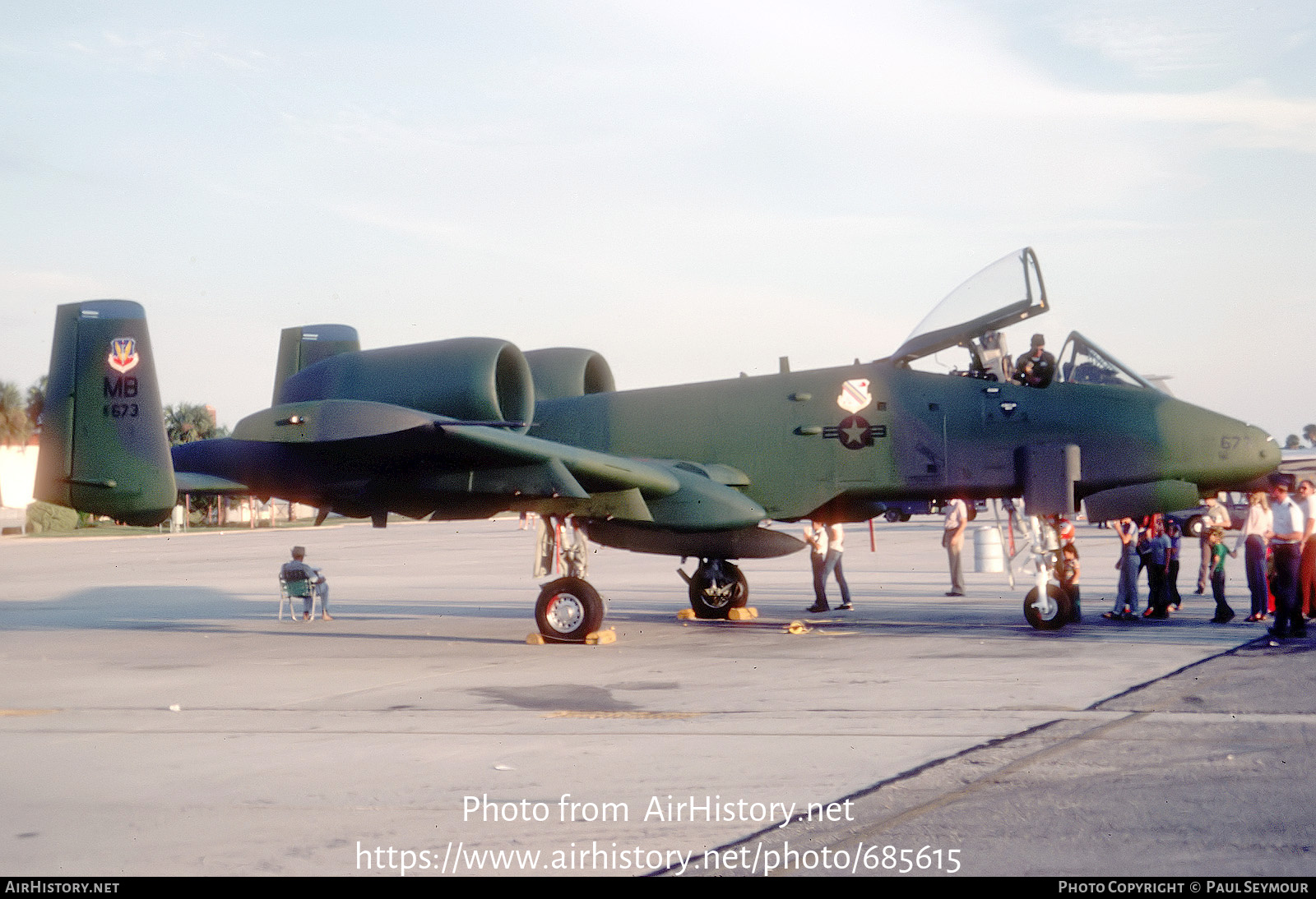 Aircraft Photo of 78-0673 / AF78-673 | Fairchild A-10A Thunderbolt II | USA - Air Force | AirHistory.net #685615