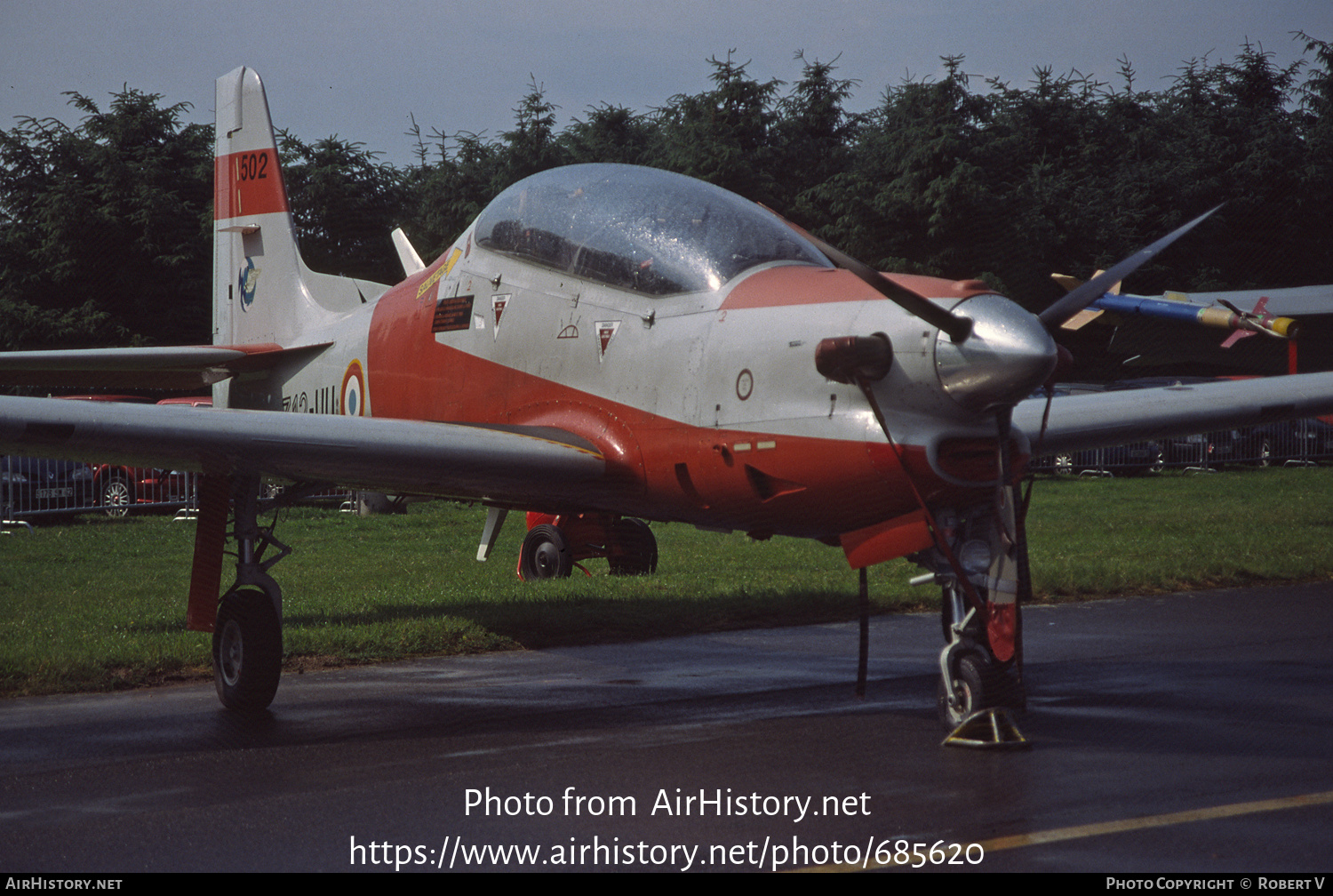 Aircraft Photo of 502 | Embraer EMB-312F Tucano | France - Air Force | AirHistory.net #685620