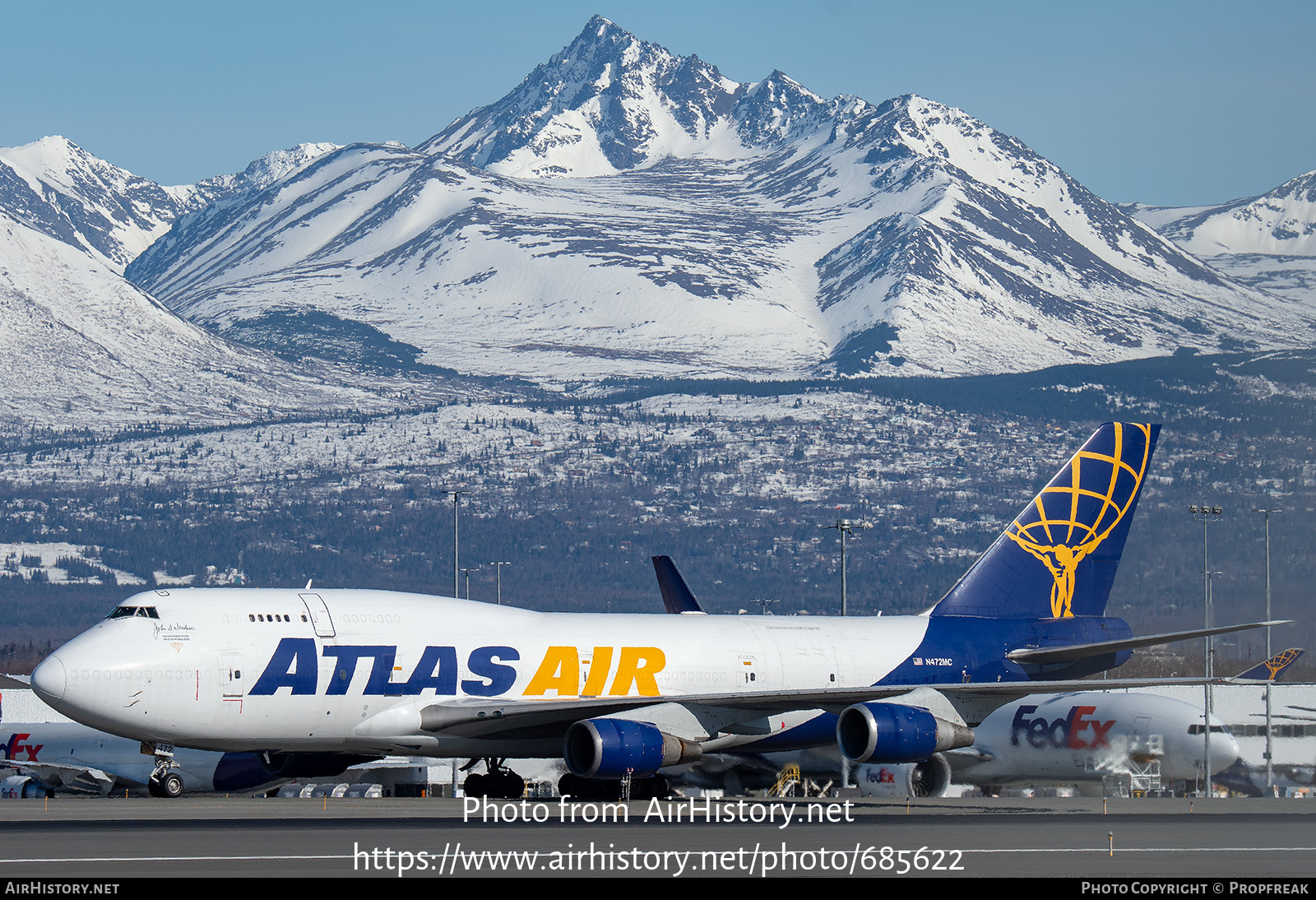 Aircraft Photo of N472MC | Boeing 747-45E(BDSF) | Atlas Air | AirHistory.net #685622