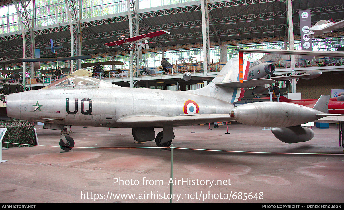 Aircraft Photo of 320 | Dassault MD-450 Ouragan | France - Air Force | AirHistory.net #685648