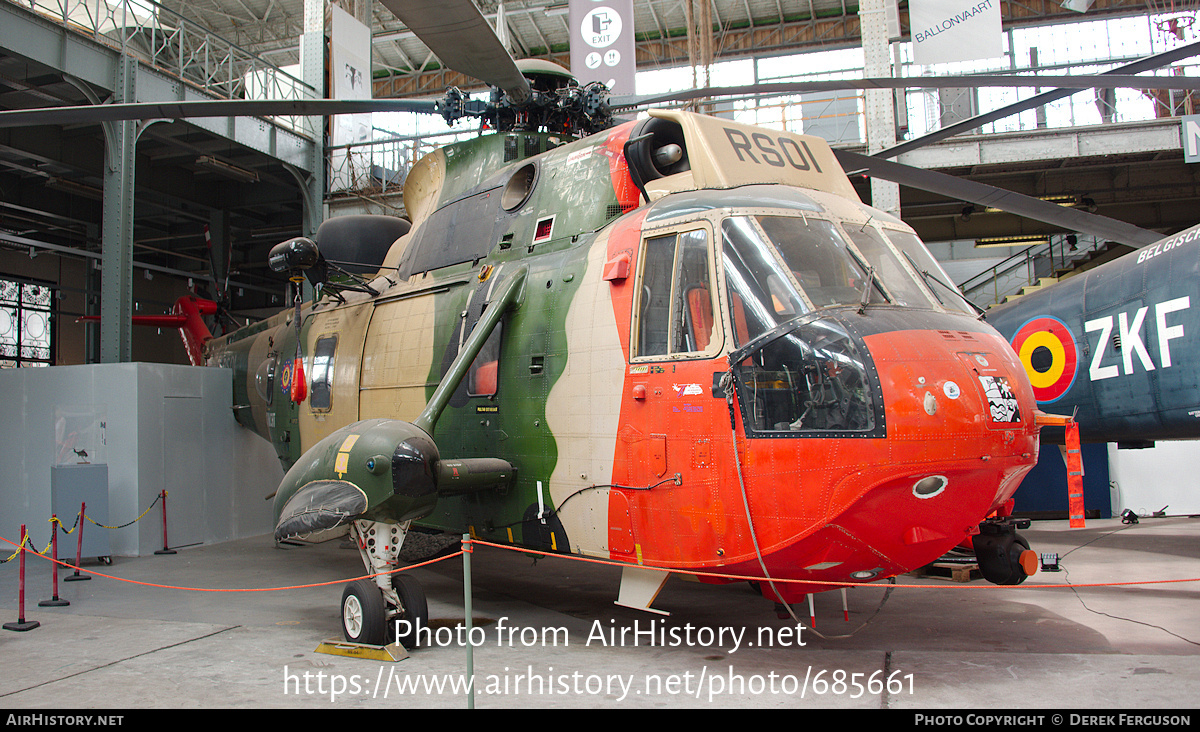 Aircraft Photo of RS01 | Westland WS-61 Sea King Mk48 | Belgium - Air Force | AirHistory.net #685661