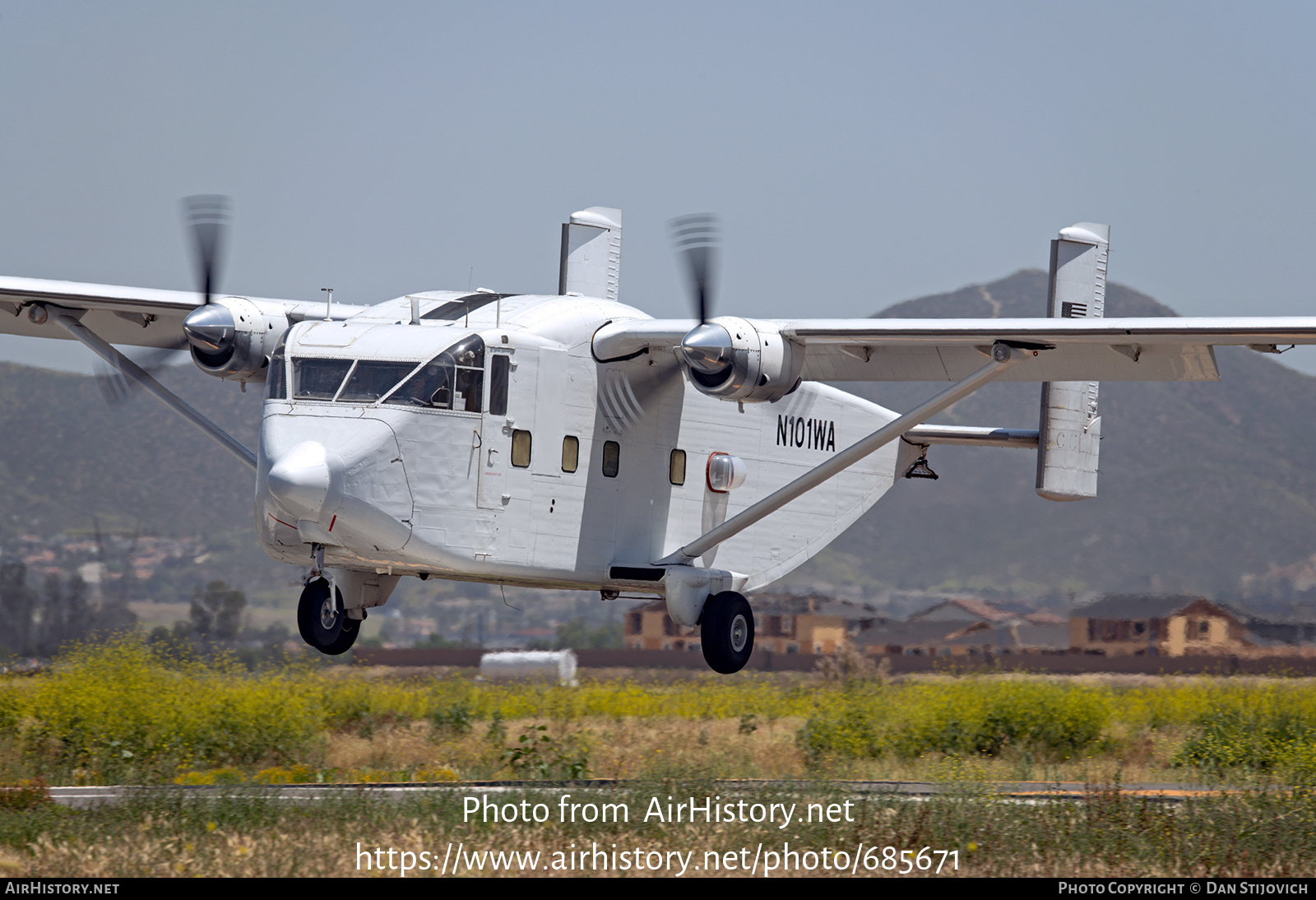 Aircraft Photo of N101WA | Short SC.7 Skyvan 3-200 | AirHistory.net #685671