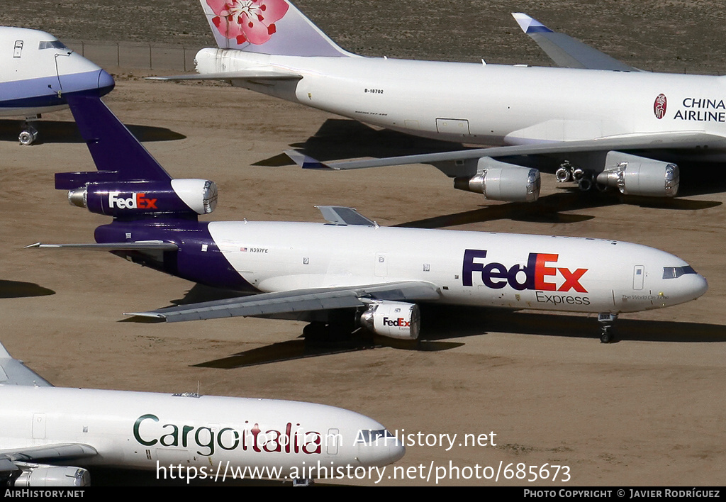 Aircraft Photo of N397FE | Boeing MD-10-10F | FedEx Express - Federal Express | AirHistory.net #685673