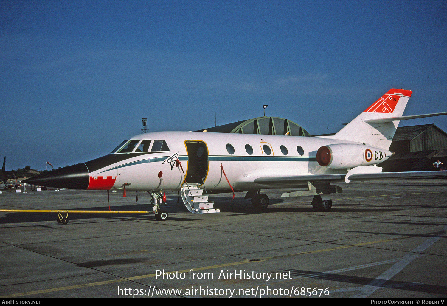 Aircraft Photo of 96 | Dassault Falcon 20C | France - Air Force | AirHistory.net #685676