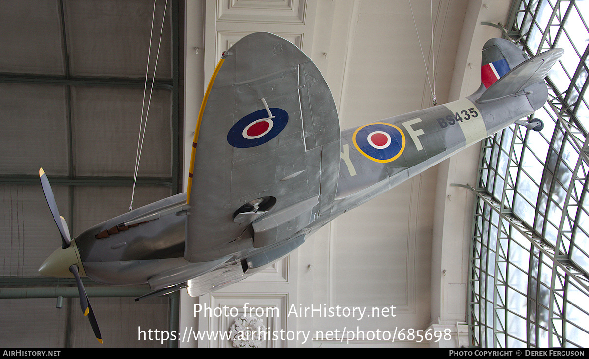 Aircraft Photo of BS435 | Supermarine 361 Spitfire HF9E (model) | UK - Air Force | AirHistory.net #685698