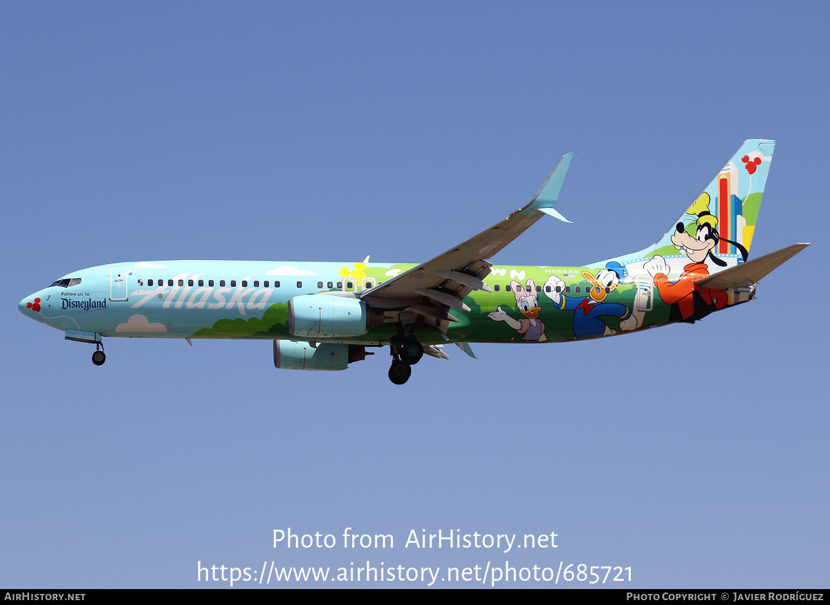 Aircraft Photo of N565AS | Boeing 737-890 | Alaska Airlines | AirHistory.net #685721