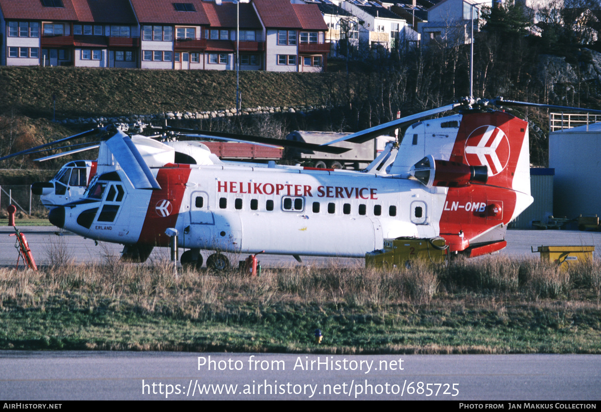 Aircraft Photo of LN-OMB | Boeing Vertol 234LR | Helikopter Service | AirHistory.net #685725