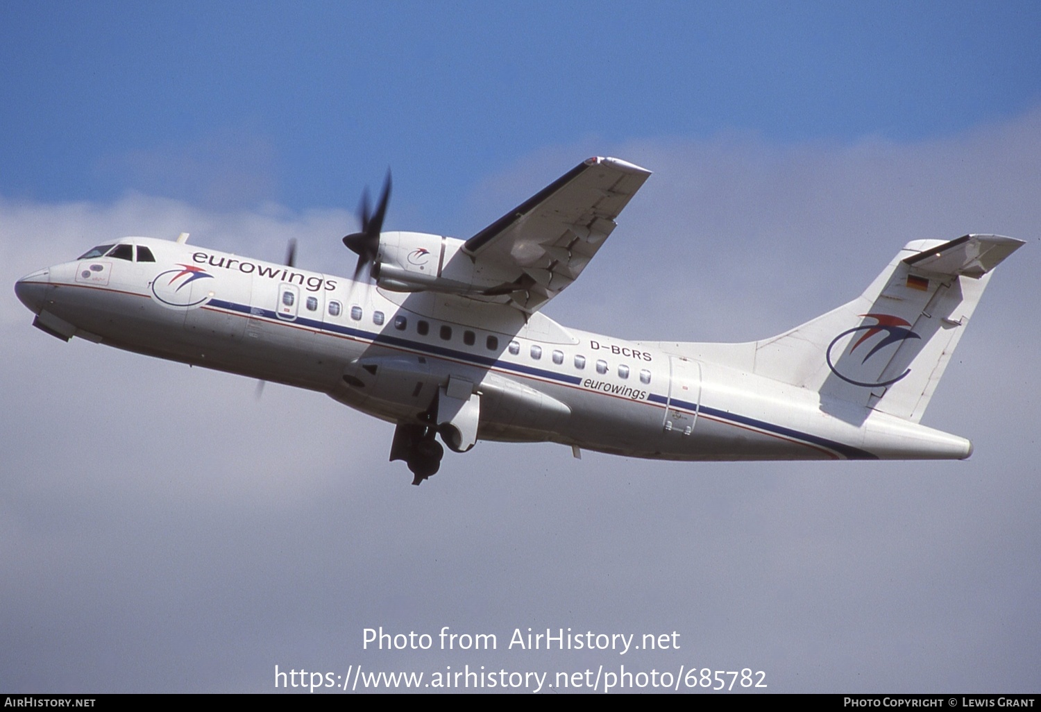 Aircraft Photo of D-BCRS | ATR ATR-42-300 | Eurowings | AirHistory.net #685782