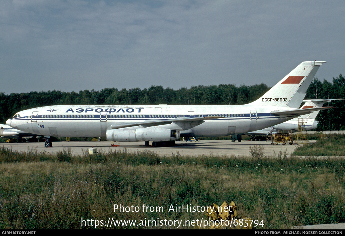 Aircraft Photo of CCCP-86003 | Ilyushin Il-86 | Aeroflot | AirHistory.net #685794