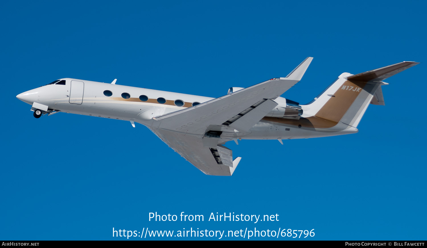 Aircraft Photo of N17JK | Gulfstream Aerospace G-V-SP Gulfstream G500 | AirHistory.net #685796