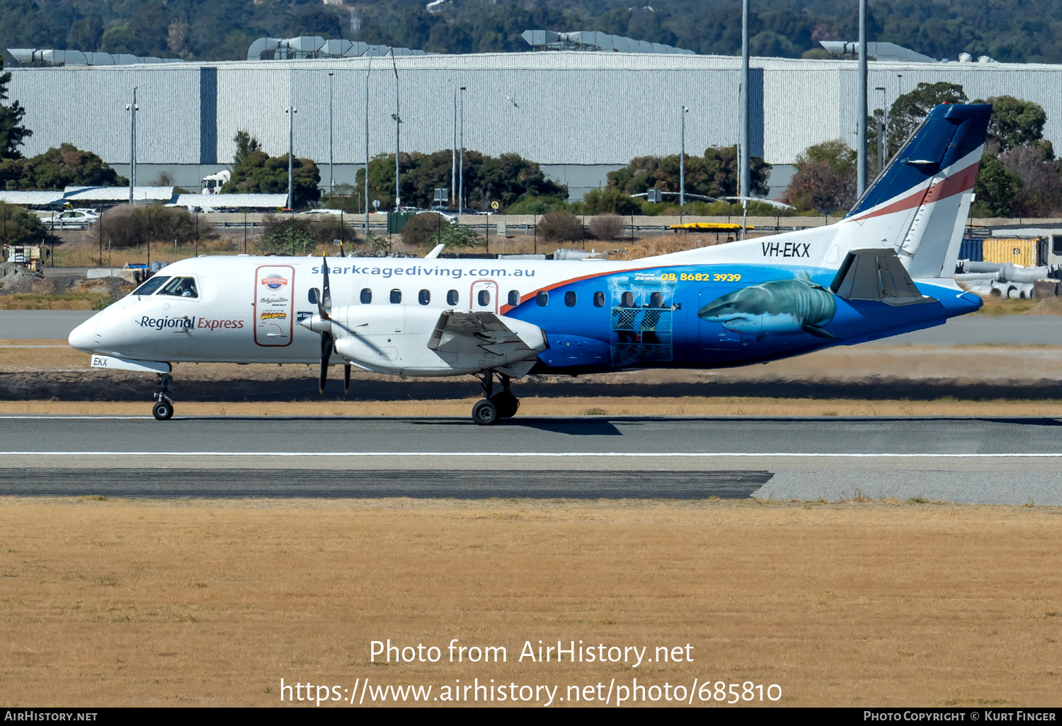 Aircraft Photo of VH-EKX | Saab 340B | REX - Regional Express | AirHistory.net #685810