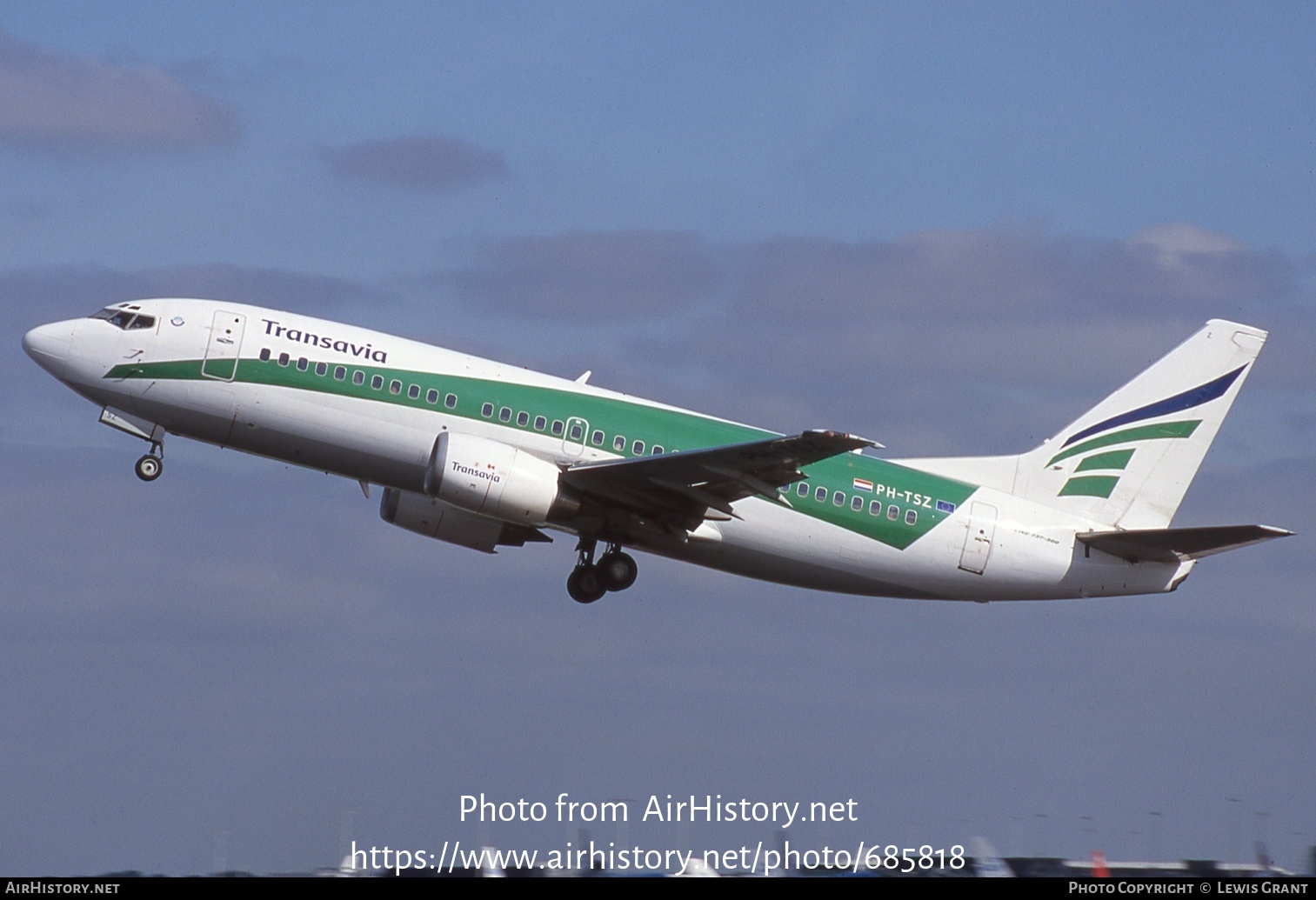 Aircraft Photo of PH-TSZ | Boeing 737-3K2 | Transavia | AirHistory.net #685818