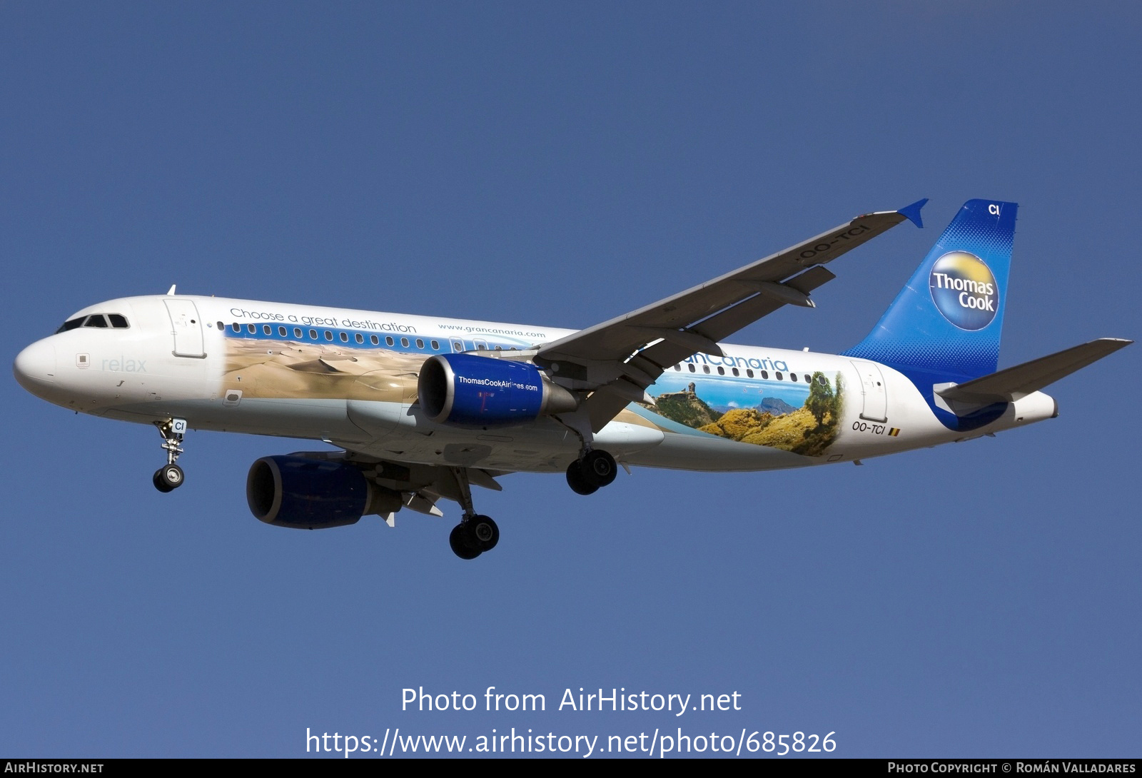 Aircraft Photo of OO-TCI | Airbus A320-214 | Thomas Cook Airlines | AirHistory.net #685826