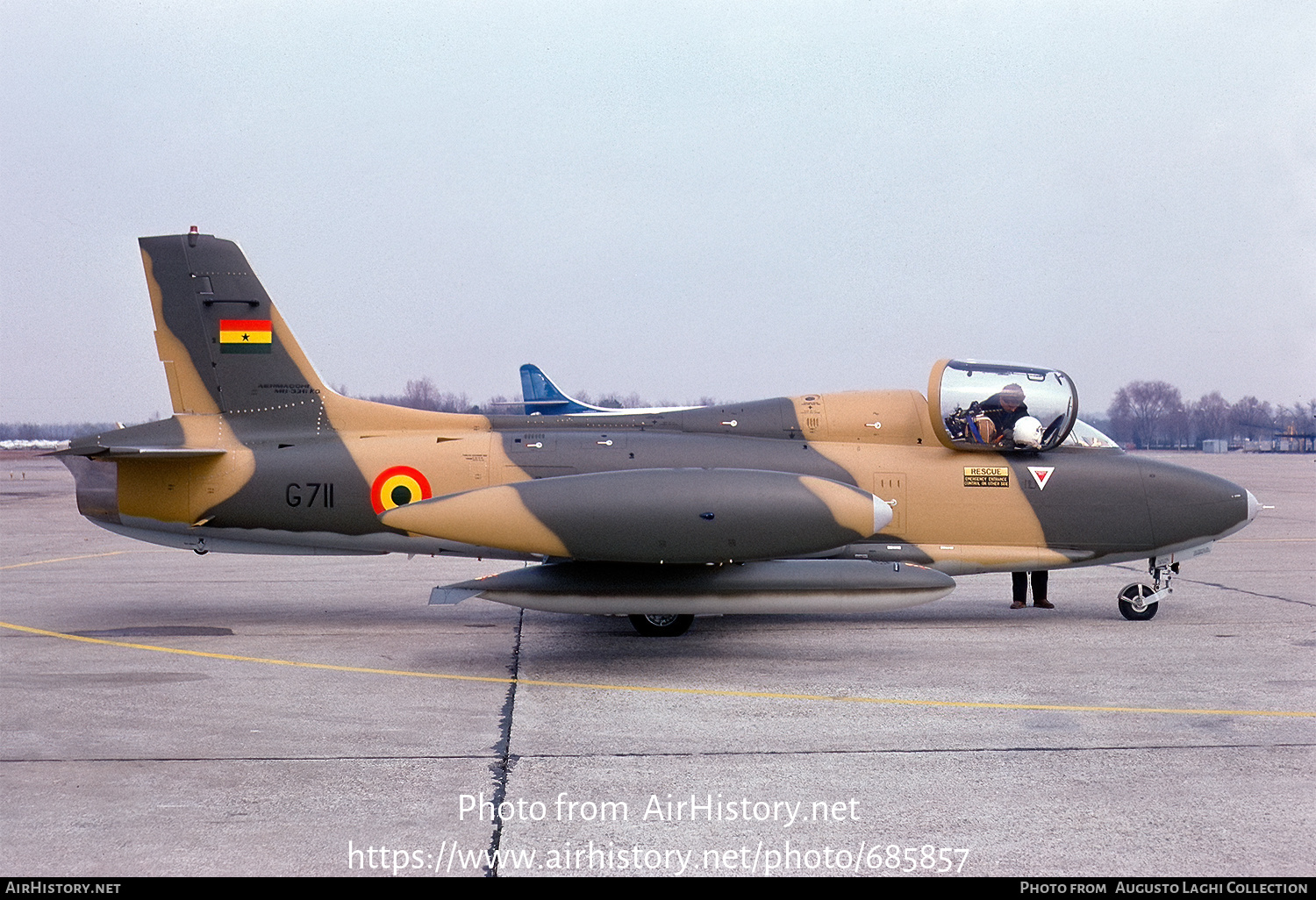 Aircraft Photo of G711 | Aermacchi MB-326KG | Ghana - Air Force | AirHistory.net #685857