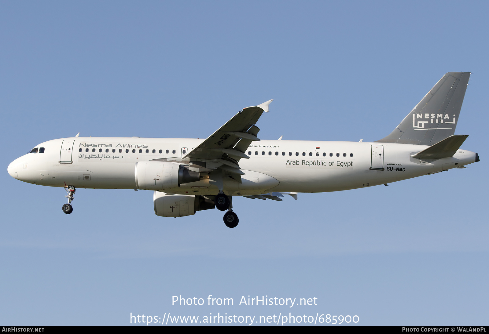 Aircraft Photo of SU-NMG | Airbus A320-214 | Nesma Airlines | AirHistory.net #685900