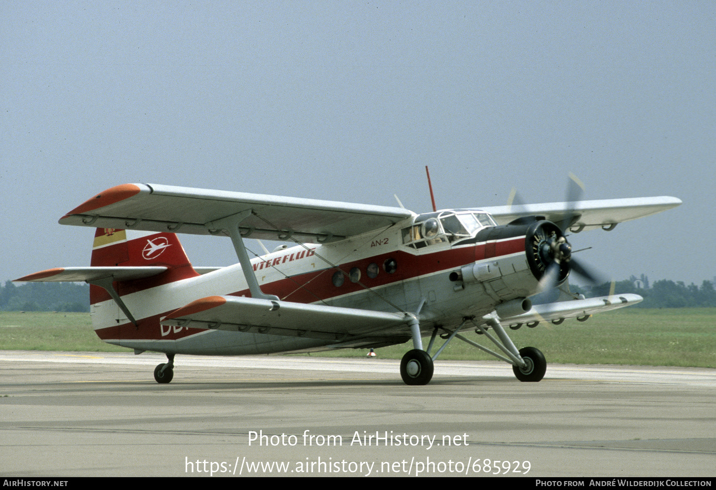 Aircraft Photo of DDR-SKA | Antonov An-2P | Interflug | AirHistory.net #685929