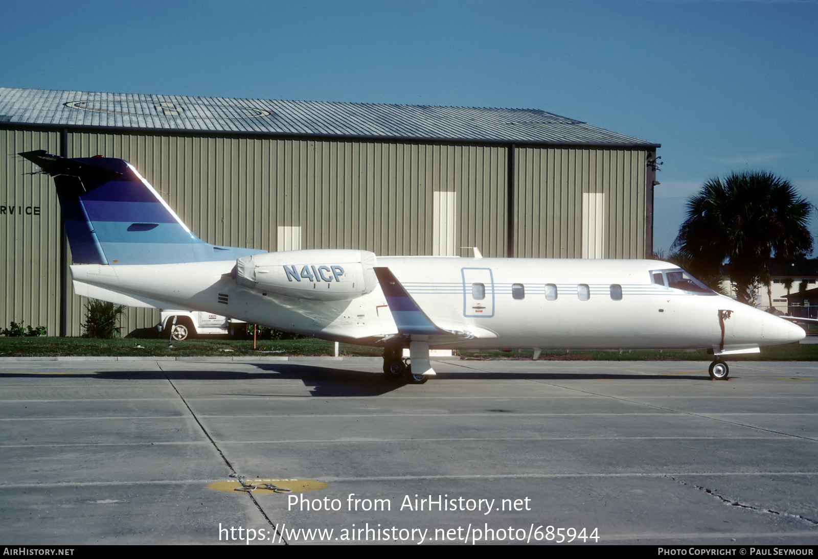 Aircraft Photo of N41CP | Gates Learjet 55 | AirHistory.net #685944