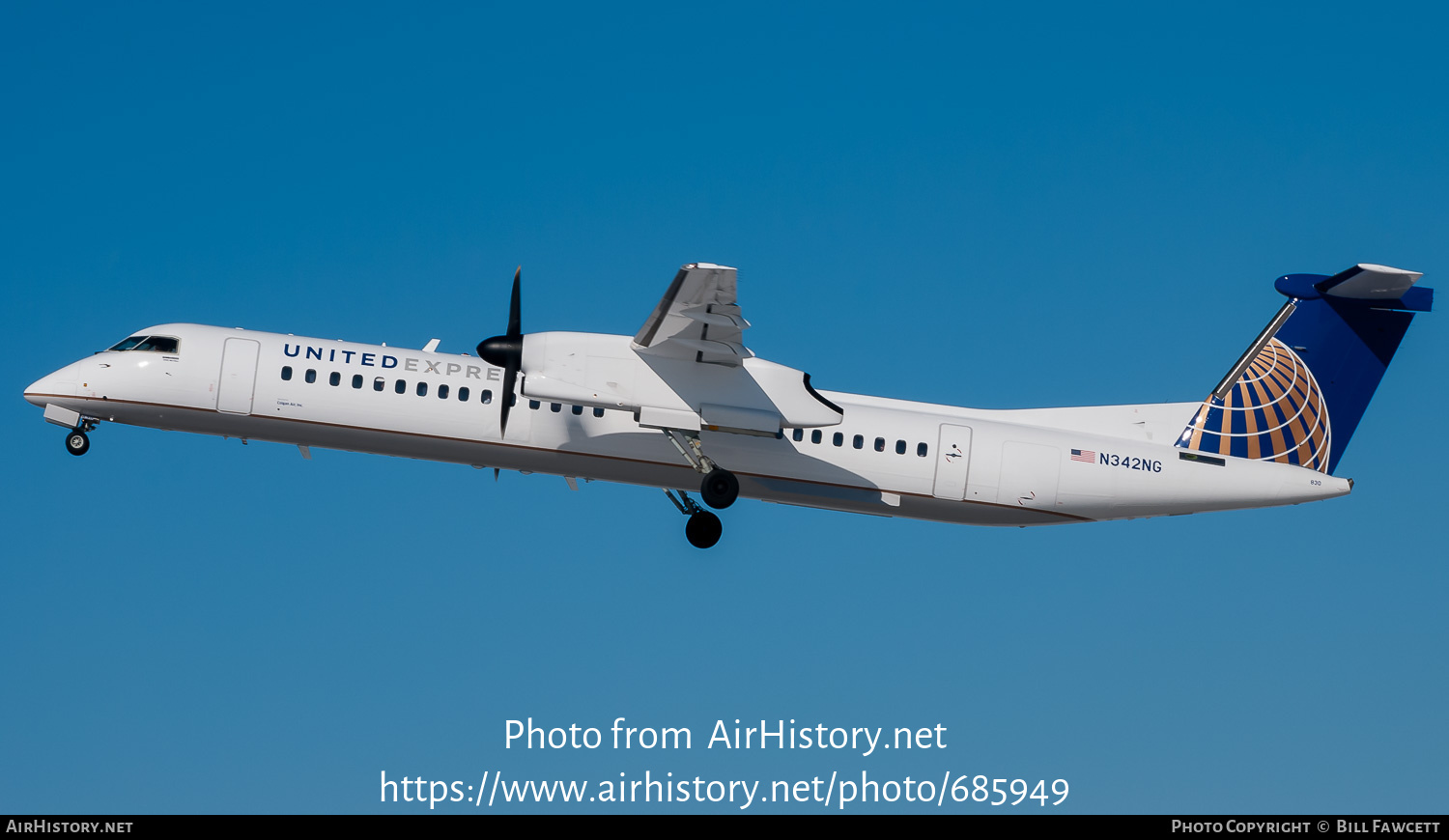 Aircraft Photo of N342NG | Bombardier DHC-8-402 Dash 8 | United Express | AirHistory.net #685949