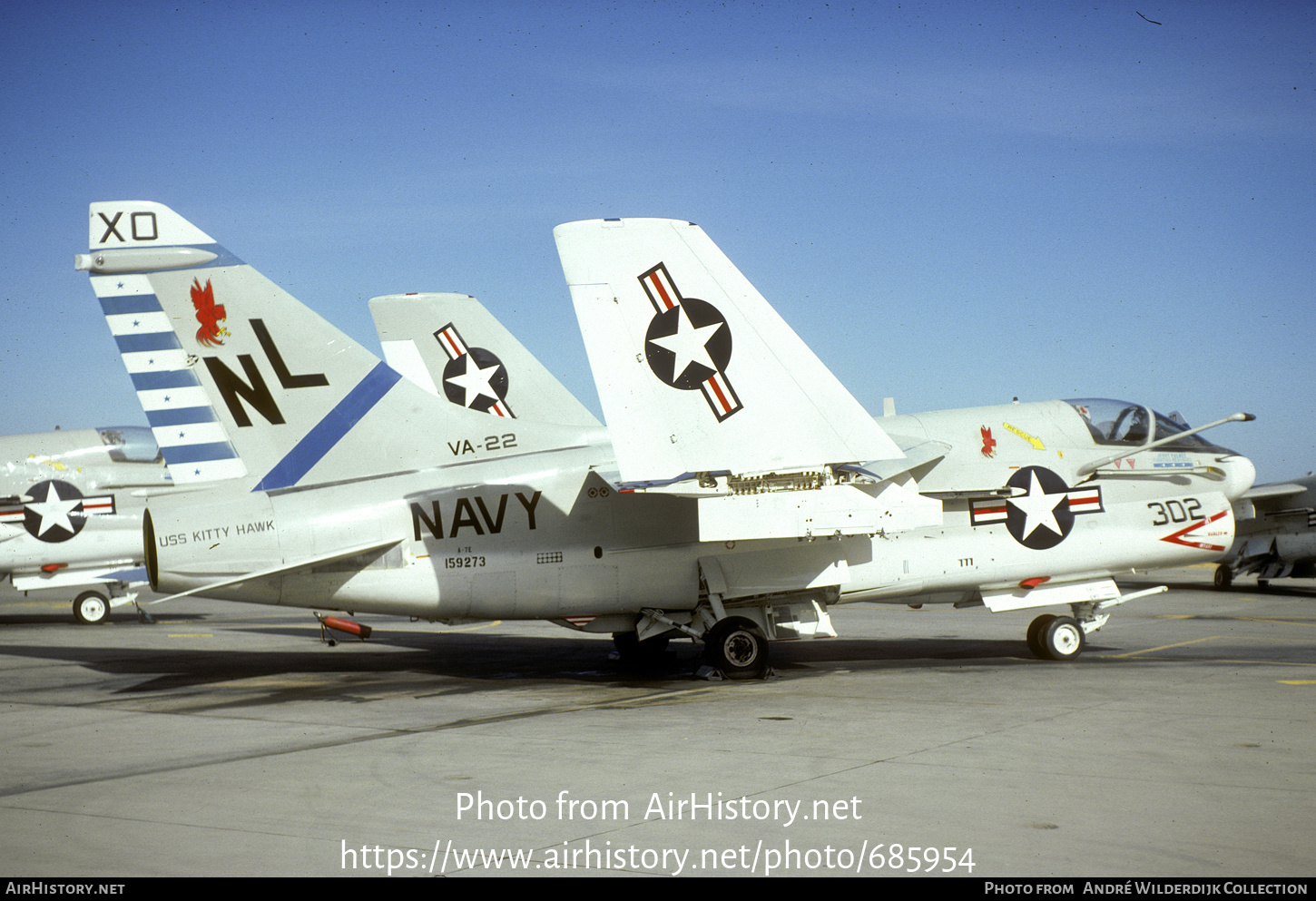 Aircraft Photo of 159273 | LTV A-7E Corsair II | USA - Navy | AirHistory.net #685954