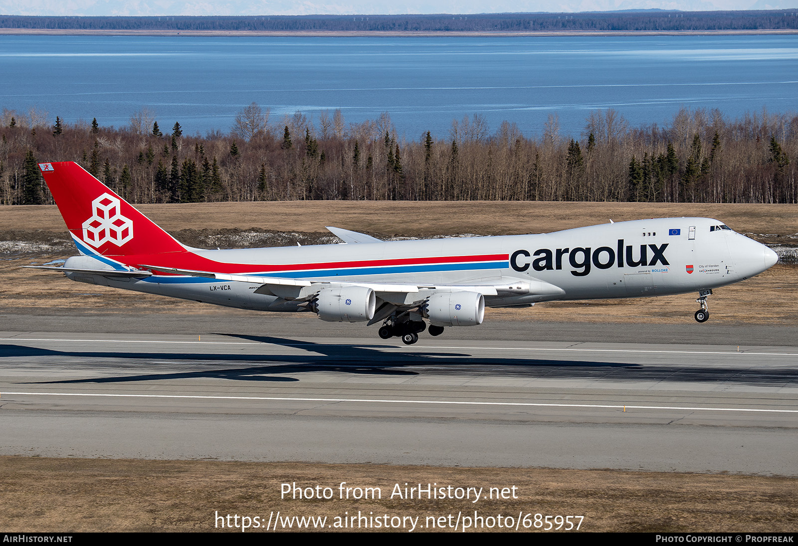 Aircraft Photo of LX-VCA | Boeing 747-8R7F/SCD | Cargolux | AirHistory.net #685957