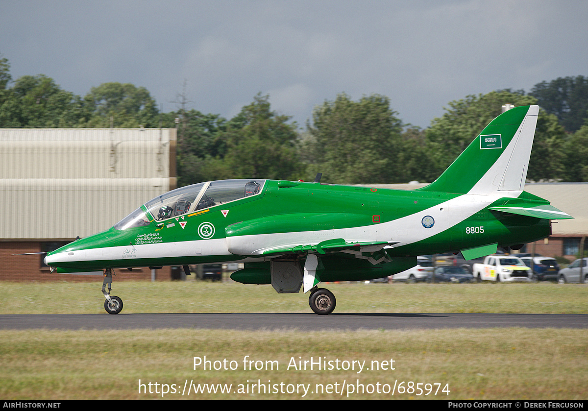 Aircraft Photo of 8805 | British Aerospace Hawk 65A | Saudi Arabia - Air Force | AirHistory.net #685974