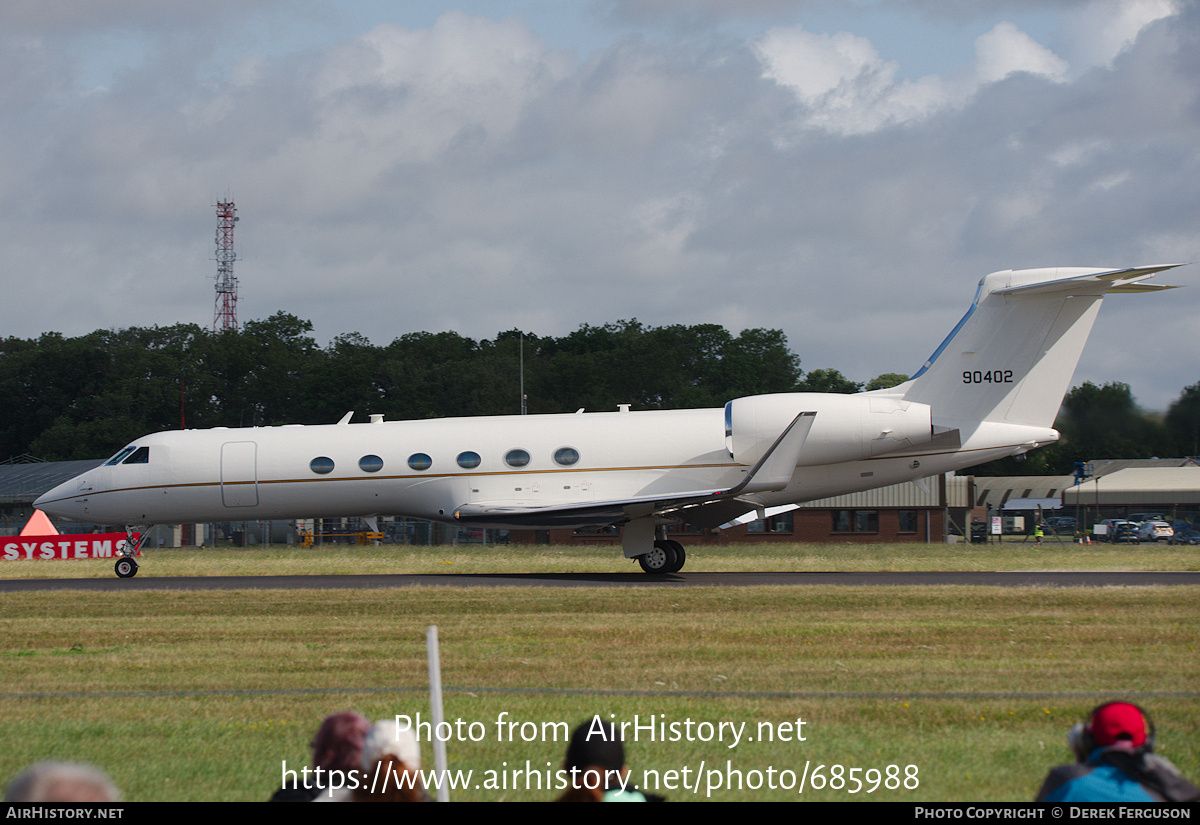 Aircraft Photo of 99-0402 / 90402 | Gulfstream Aerospace C-37A Gulfstream V (G-V) | USA - Air Force | AirHistory.net #685988