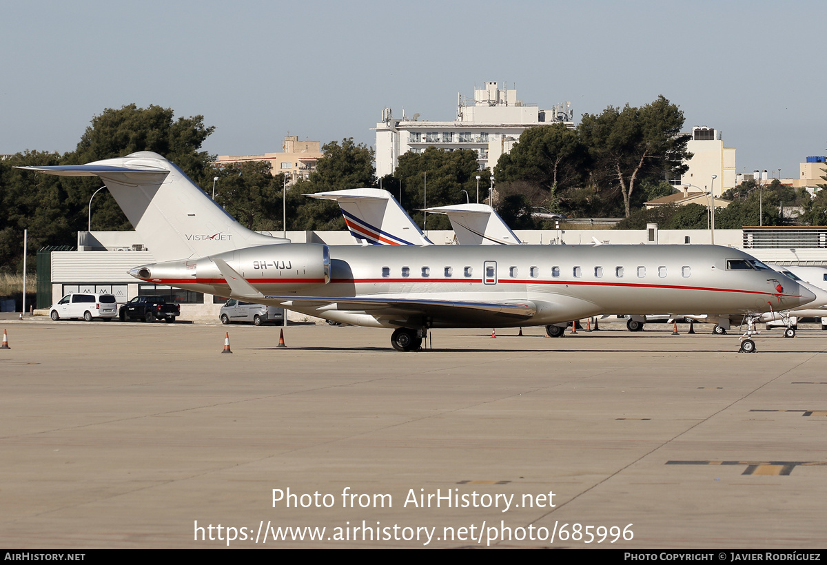 Aircraft Photo of 9H-VJJ | Bombardier Global 6000 (BD-700-1A10) | VistaJet | AirHistory.net #685996