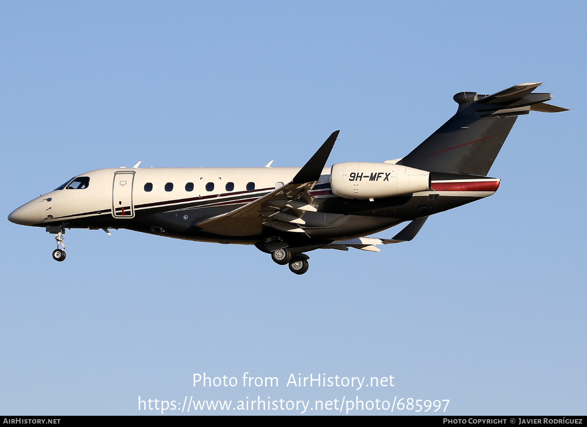 Aircraft Photo of 9H-MFX | Embraer EMB-550 Praetor 600 | AirHistory.net #685997