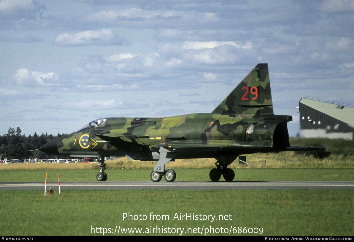 Aircraft Photo of 37029 | Saab JA37 Viggen | Sweden - Air Force | AirHistory.net #686009