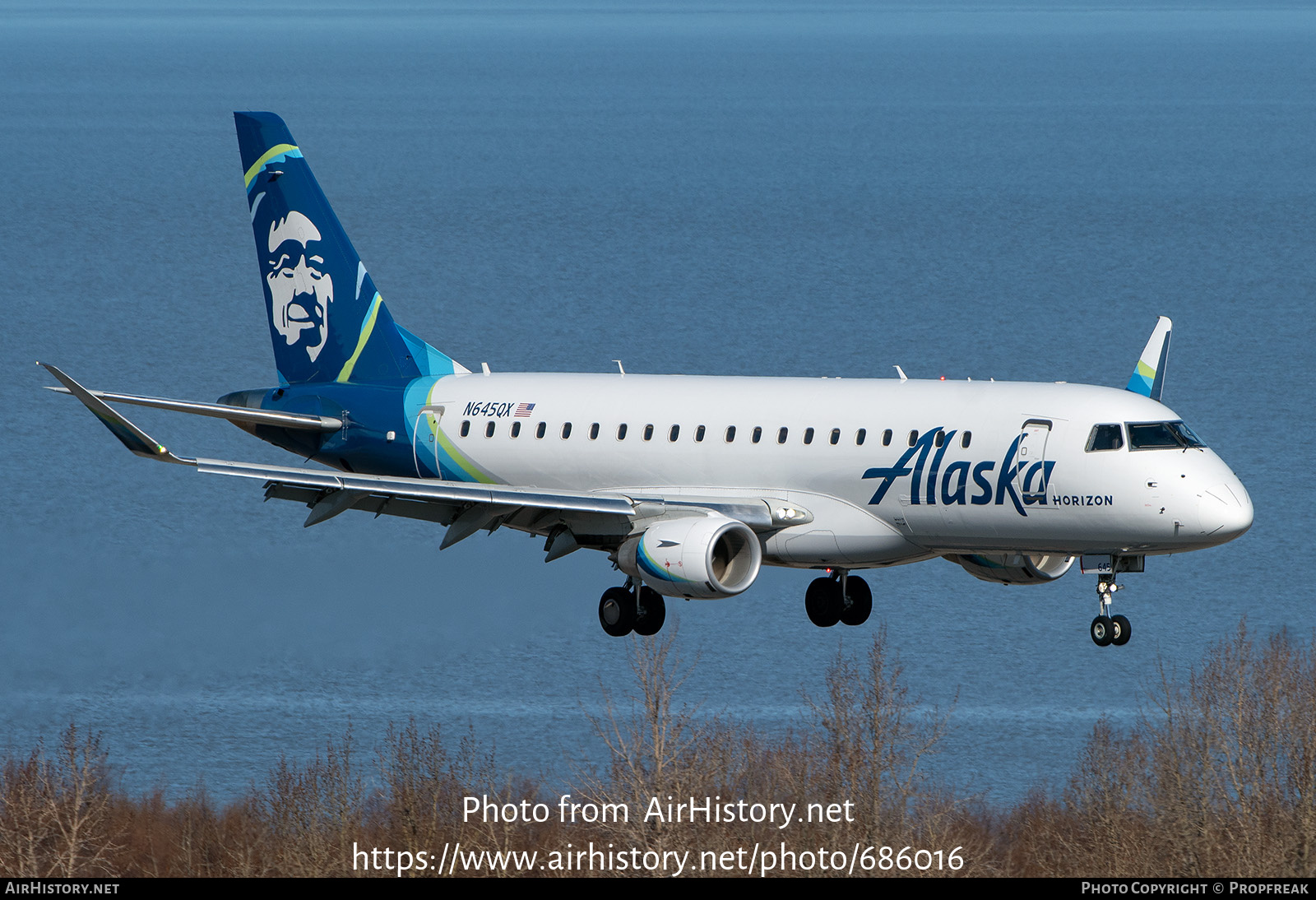 Aircraft Photo of N645QX | Embraer 175LR (ERJ-170-200LR) | Alaska Airlines | AirHistory.net #686016