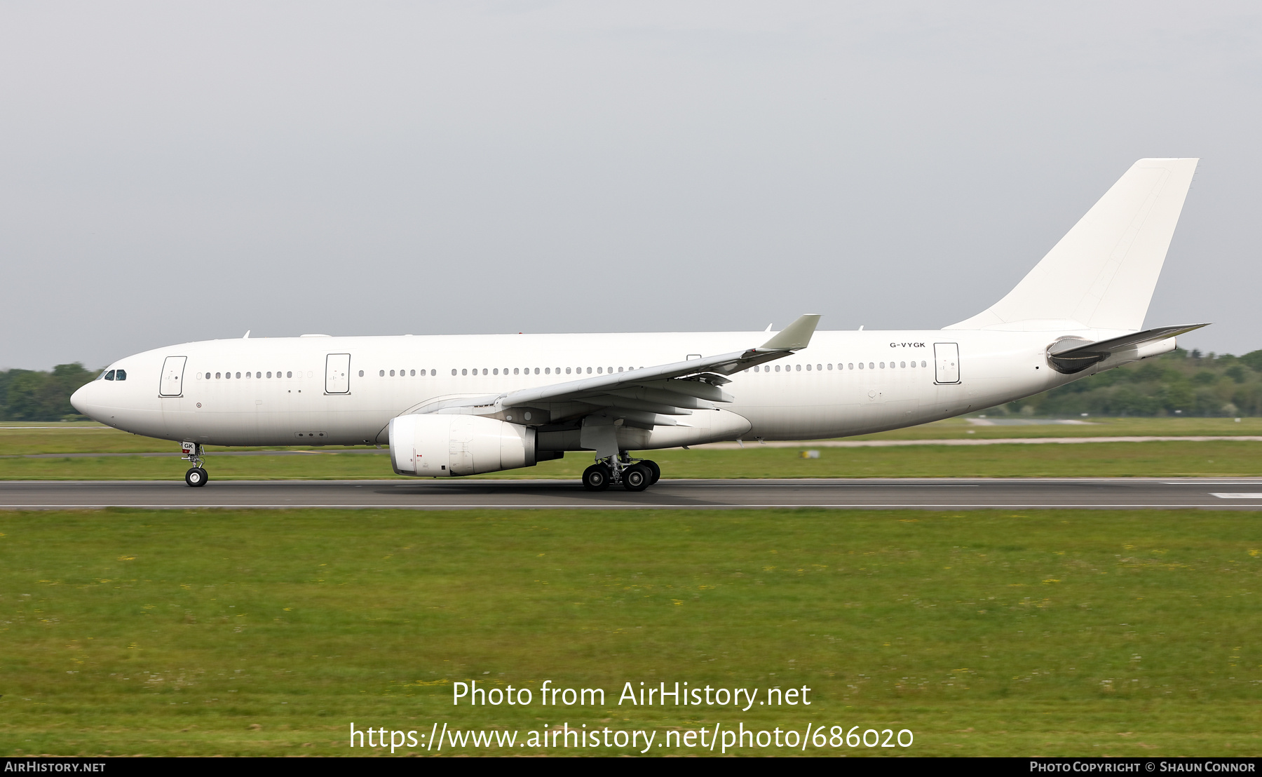 Aircraft Photo of G-VYGK | Airbus A330-243 | Airtanker Services | AirHistory.net #686020