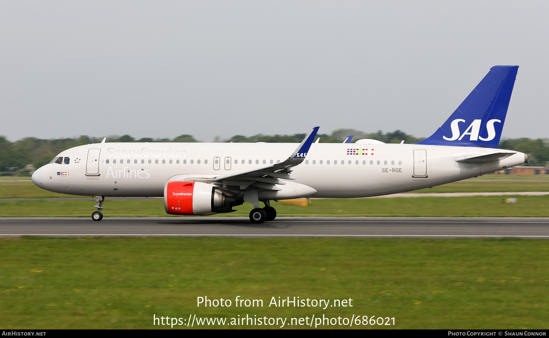 Aircraft Photo of SE-ROE | Airbus A320-251N | Scandinavian Airlines - SAS | AirHistory.net #686021