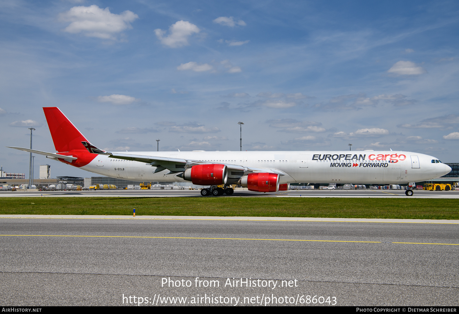 Aircraft Photo of G-ECLB | Airbus A340-642 | European Cargo | AirHistory.net #686043