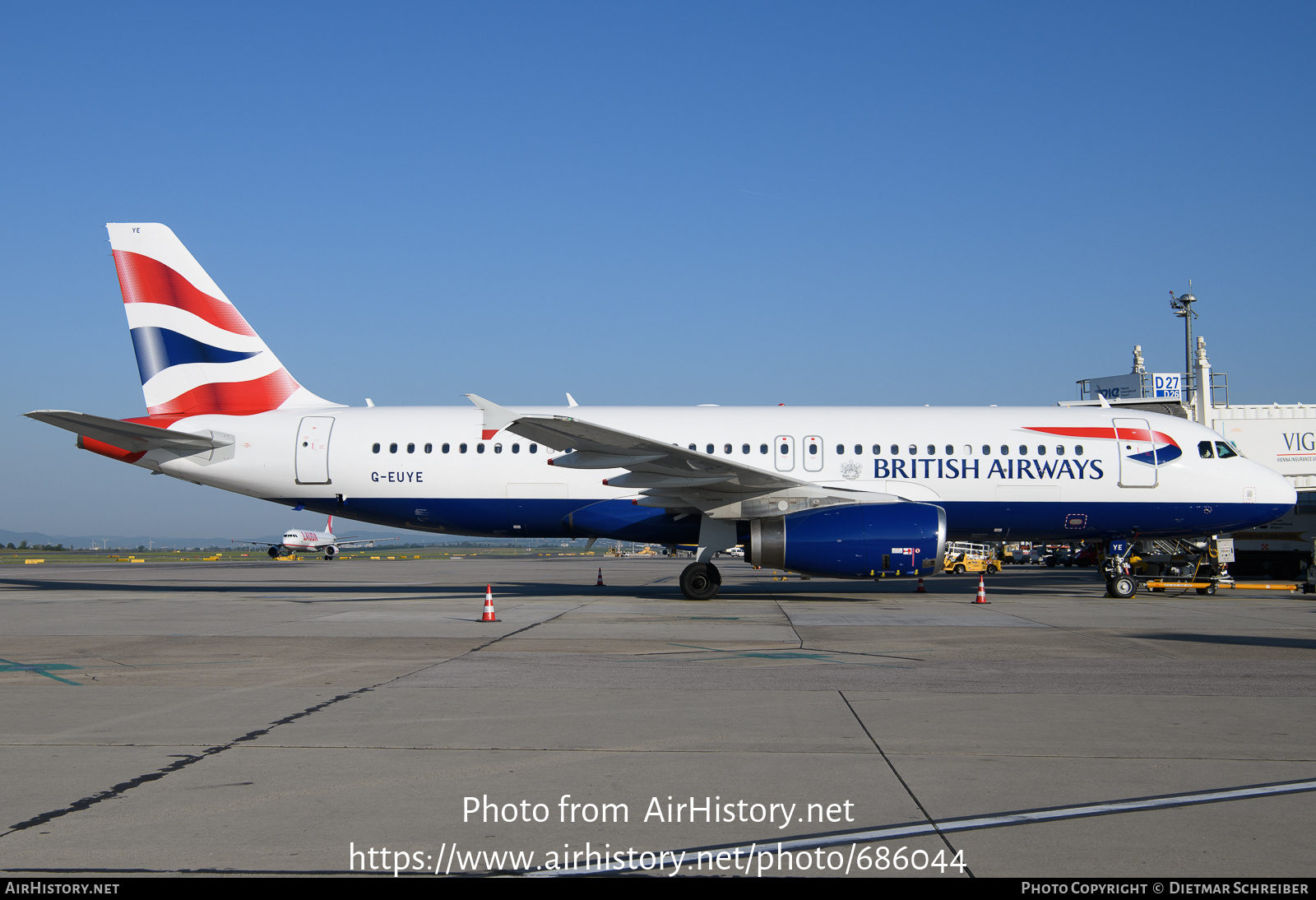 Aircraft Photo of G-EUYE | Airbus A320-232 | British Airways | AirHistory.net #686044