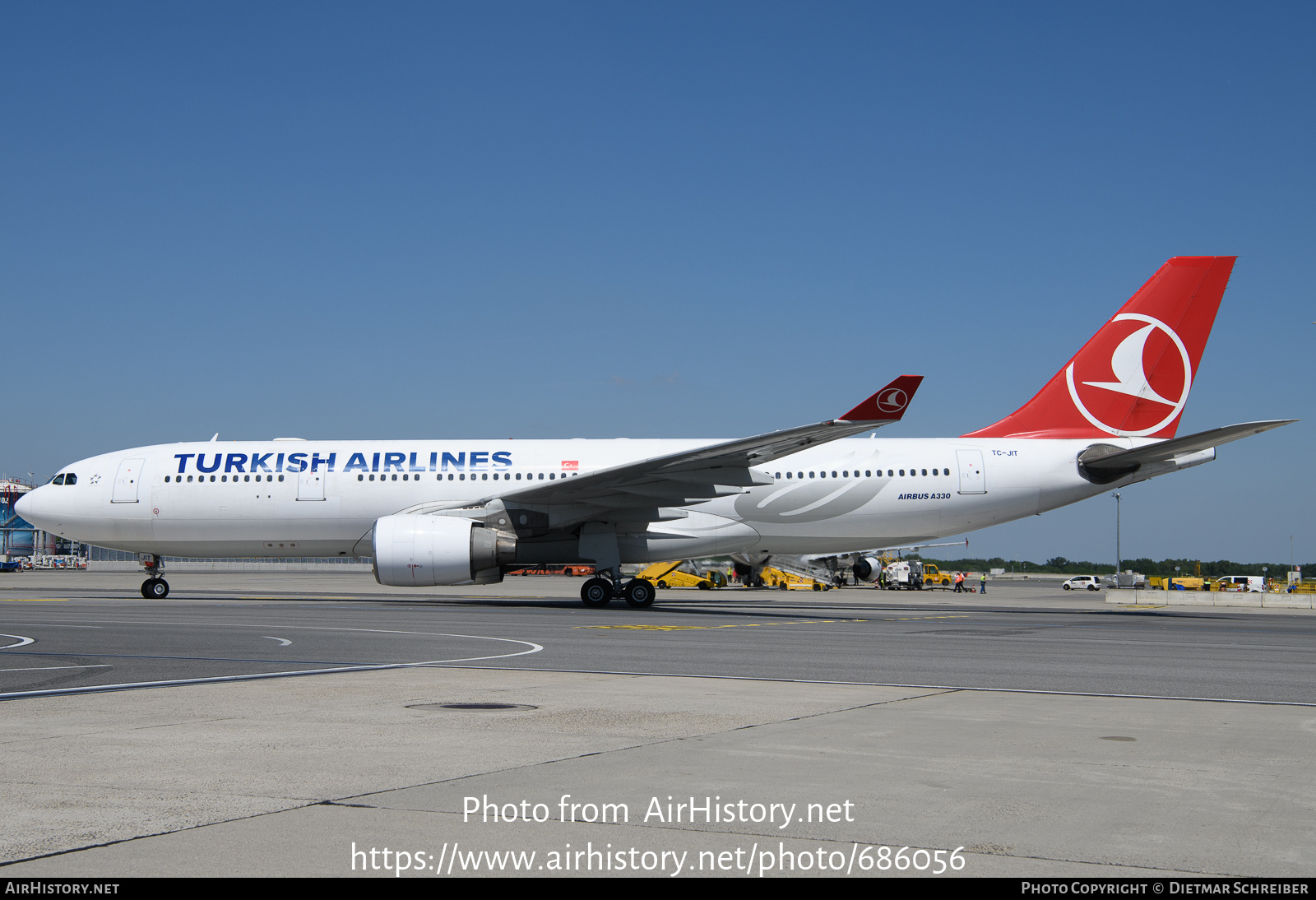 Aircraft Photo of TC-JIT | Airbus A330-223 | Turkish Airlines | AirHistory.net #686056