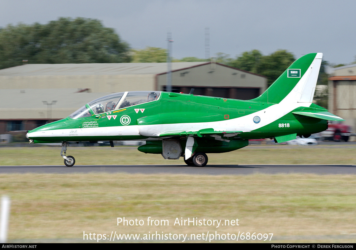 Aircraft Photo of 8818 | British Aerospace Hawk 65A | Saudi Arabia - Air Force | AirHistory.net #686097