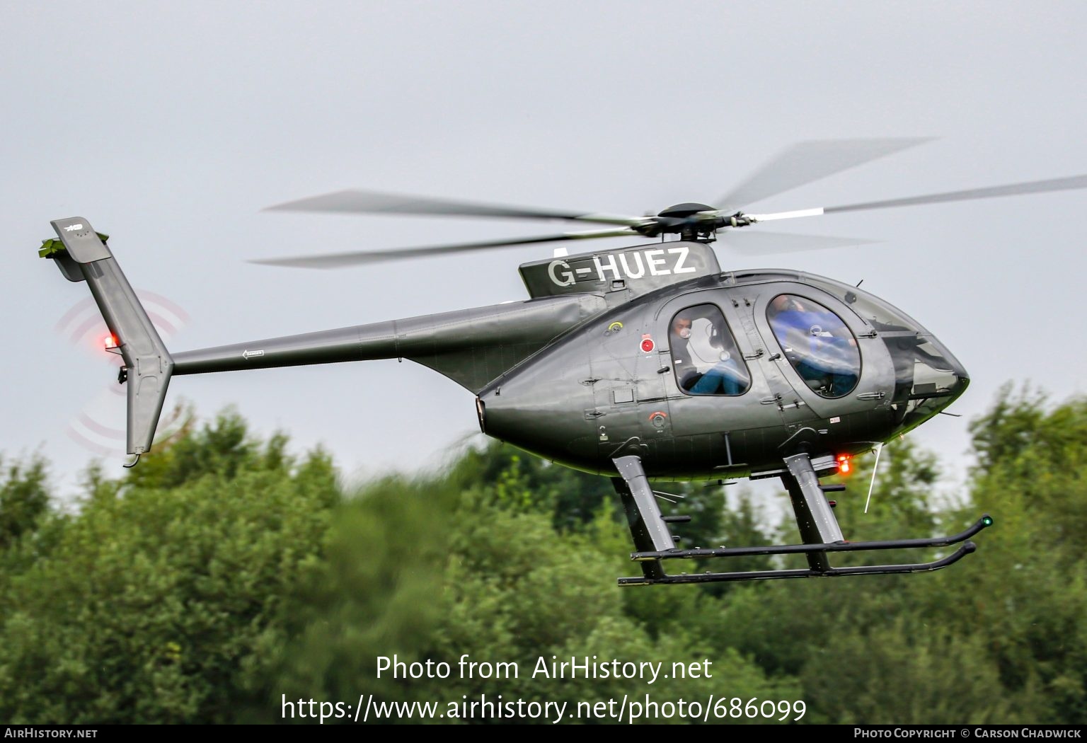 Aircraft Photo of G-HUEZ | Hughes 500E (369E) | AirHistory.net #686099