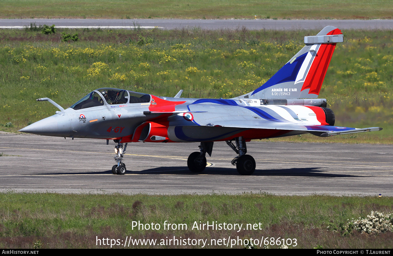 Aircraft Photo of 146 | Dassault Rafale C | France - Air Force | Rafale Solo Display | AirHistory.net #686103