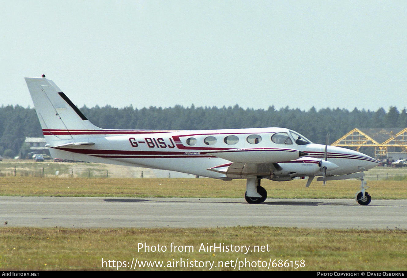 Aircraft Photo of G-BISJ | Cessna 340A III | AirHistory.net #686158