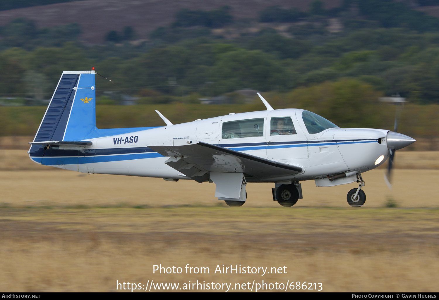 Aircraft Photo of VH-ASO | Mooney M-20J 201 | AirHistory.net #686213