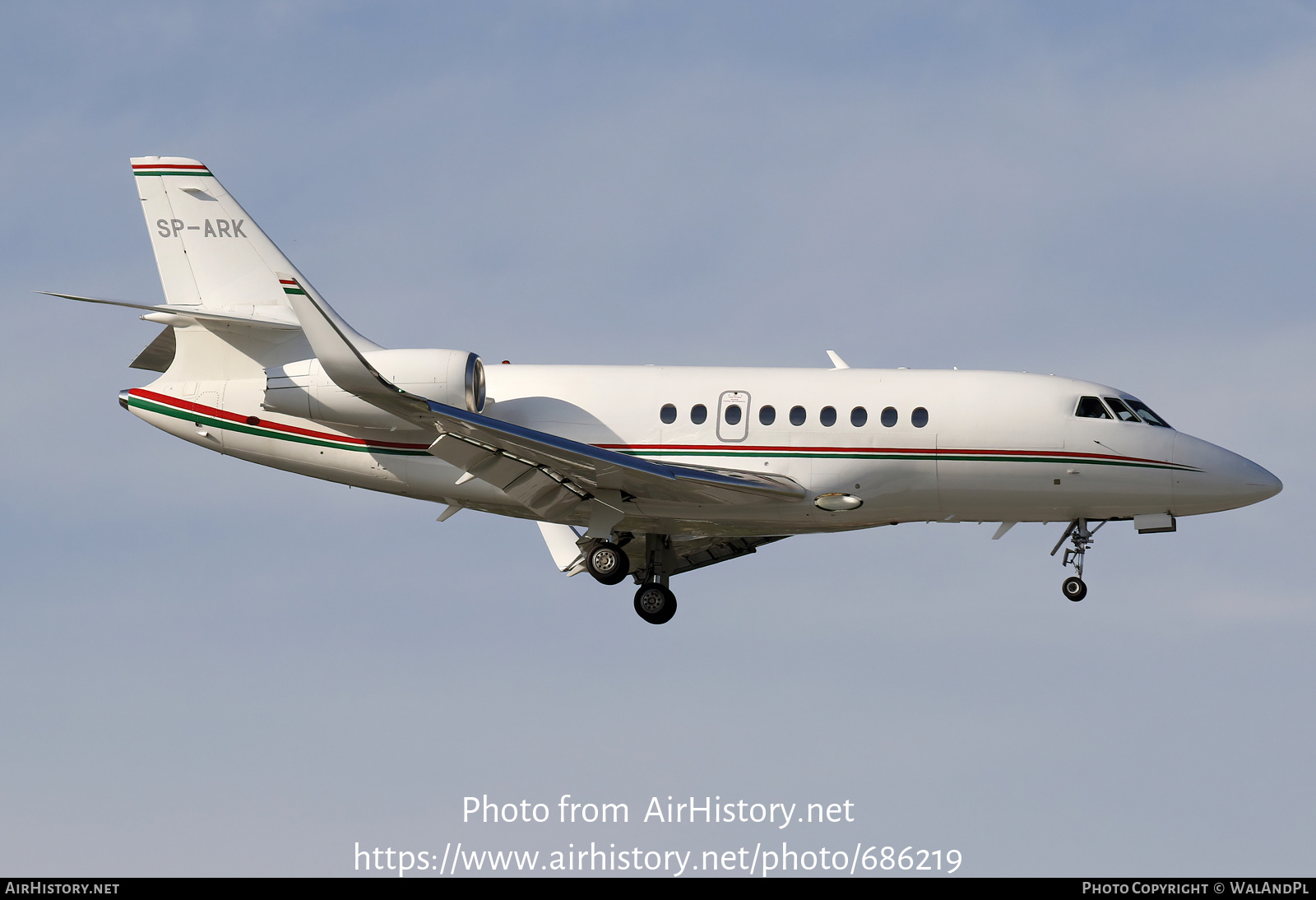 Aircraft Photo of SP-ARK | Dassault Falcon 2000S | AirHistory.net #686219