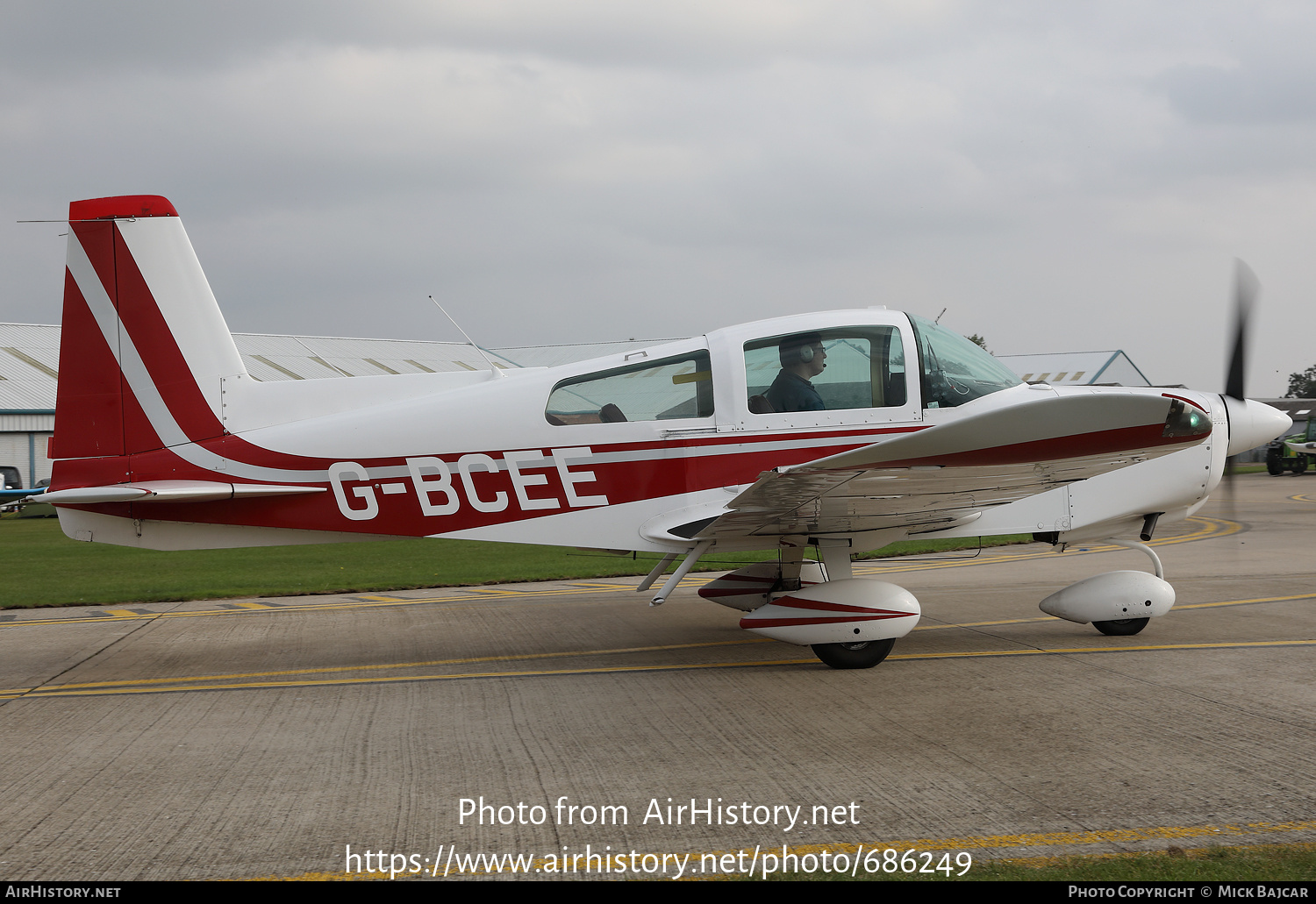 Aircraft Photo of G-BCEE | Grumman American AA-5 Traveler | AirHistory.net #686249