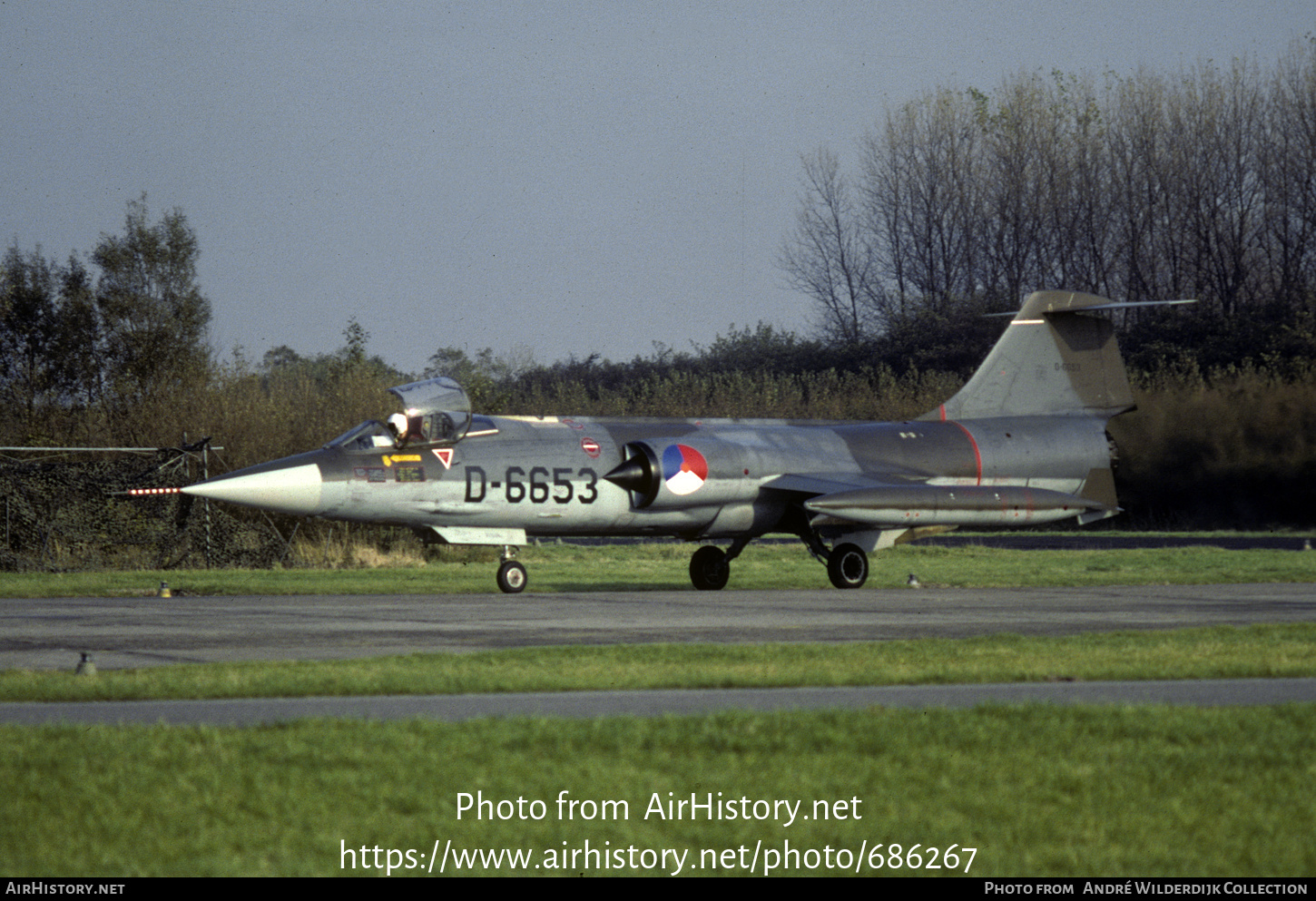 Aircraft Photo of D-6653 | Lockheed F-104G Starfighter | Netherlands - Air Force | AirHistory.net #686267