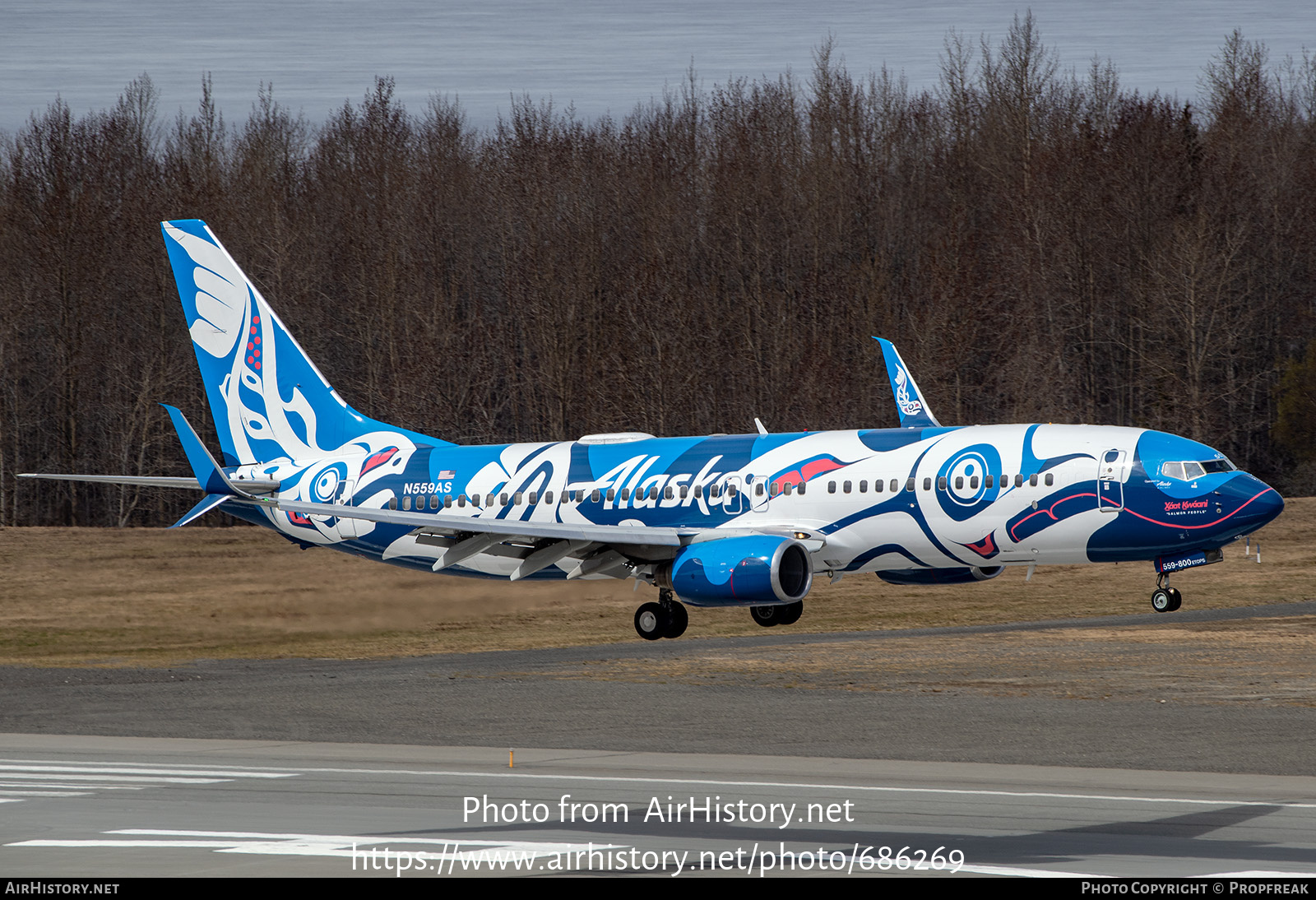 Aircraft Photo of N559AS | Boeing 737-890 | Alaska Airlines | AirHistory.net #686269